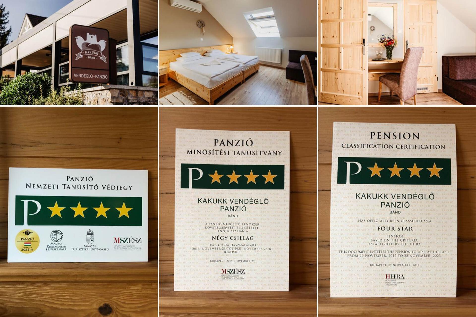Bed and Breakfast Kakukk Vendéglő Panzió à Bánd Extérieur photo
